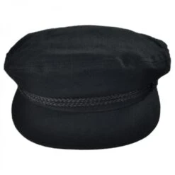 Herringbone Cotton Fiddler Cap -Novel Accessories 290023