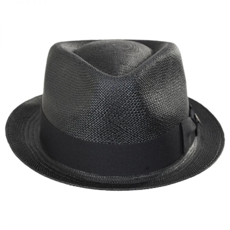 Boston Panama Straw Trilby Fedora Hat 3 Boston Panama Straw Trilby Fedora Hat