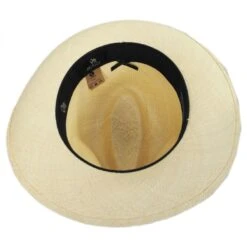 Classic Panama Straw Fedora Hat -Novel Accessories 292088
