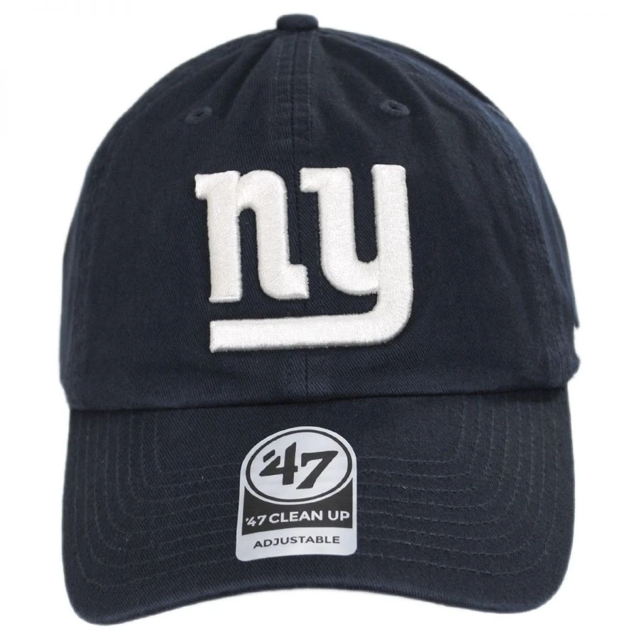 '47 BRAND New York Giants NFL Clean Up Legacy Strapback Baseball Cap Dad Hat 3 '47 BRAND New York Giants NFL Clean Up Legacy Strapback Baseball Cap Dad Hat