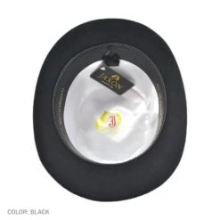 Mid Crown Wool Felt Top Hat -Novel Accessories 29267