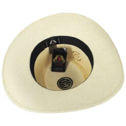Cuenca Panama Straw Gambler Hat -Novel Accessories 29381