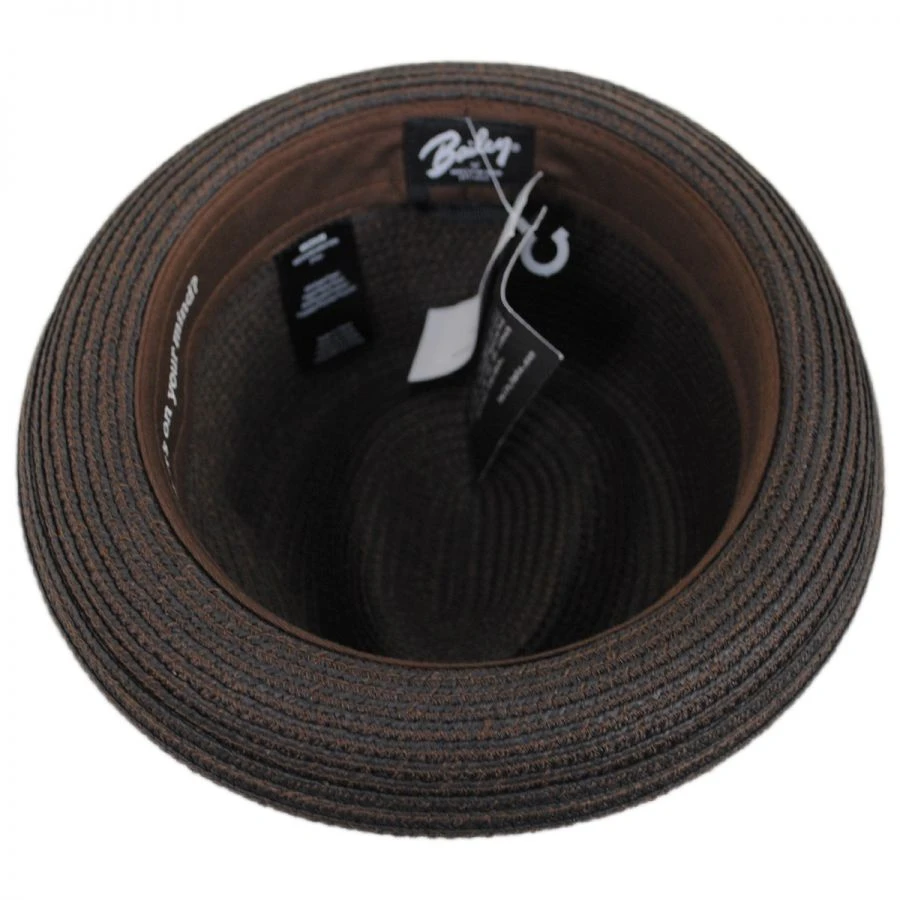Bailey Billy Braided Toyo Straw Fedora Hat 5 Bailey Billy Braided Toyo Straw Fedora Hat - Image 3
