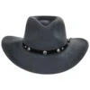 Wild Flush Wool Felt Western Hat 2 Wild Flush Wool Felt Western Hat -Novel Accessories 301624