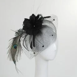 Peacock Fascinator