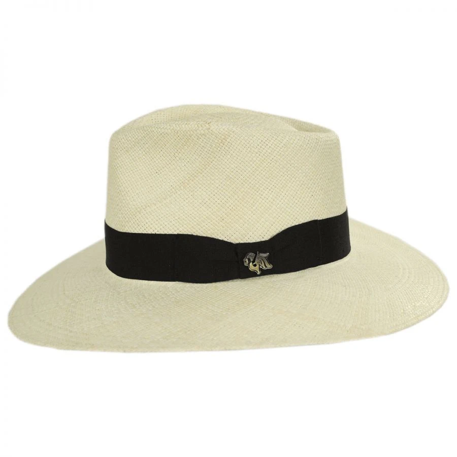 Australian Panama Straw Fedora Hat 4 Australian Panama Straw Fedora Hat - Image 2
