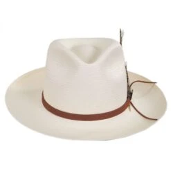 Stetson Tallahassee Shantung Straw Fedora Hat