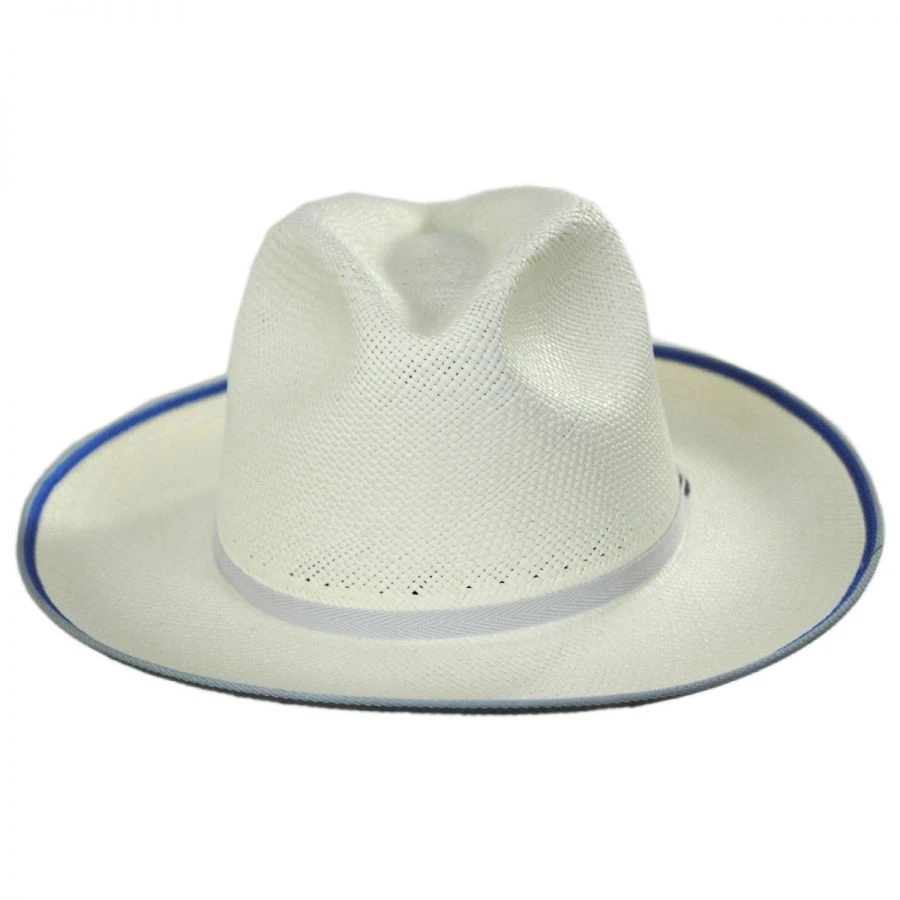 Bailey Parson Panama Straw Fedora Hat 3 Bailey Parson Panama Straw Fedora Hat