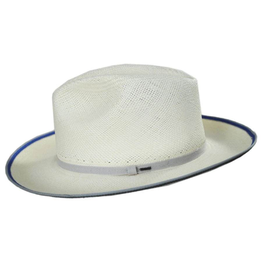Bailey Parson Panama Straw Fedora Hat 4 Bailey Parson Panama Straw Fedora Hat - Image 2