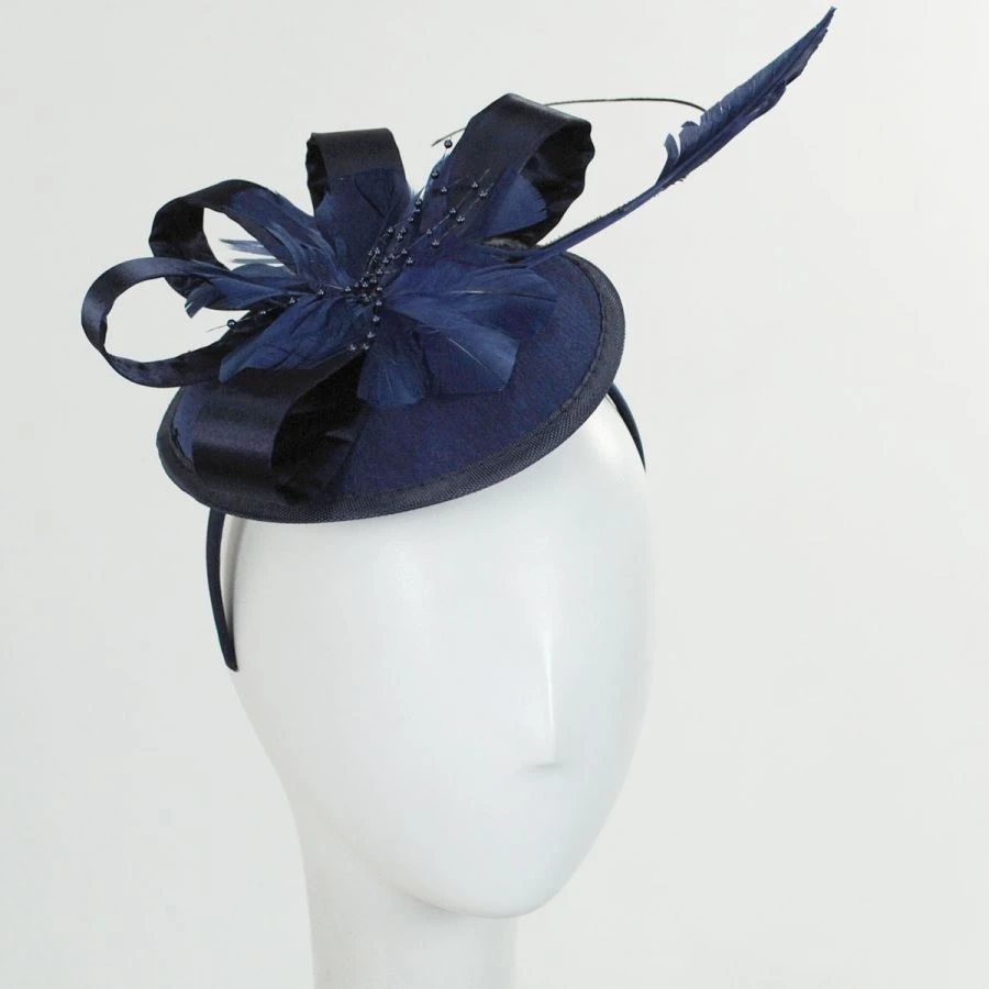 Marino Satin Bow Fascinator Hat 3 Marino Satin Bow Fascinator Hat