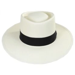 St. Charles Shantung Straw Gambler Hat