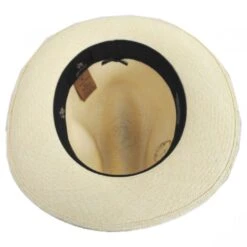 Don Juan Grade 8 Panama Straw Fedora Hat 7 Don Juan Grade 8 Panama Straw Fedora Hat -Novel Accessories 324514