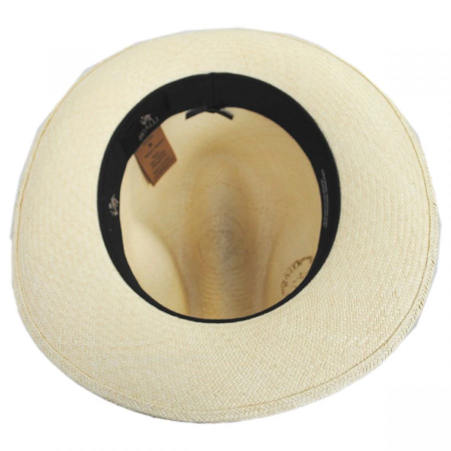 Don Juan Grade 8 Panama Straw Fedora Hat 5 Don Juan Grade 8 Panama Straw Fedora Hat - Image 3