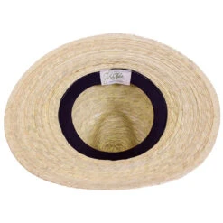 Explorer Palm Straw Safari Fedora Hat 7 Explorer Palm Straw Safari Fedora Hat -Novel Accessories 33596
