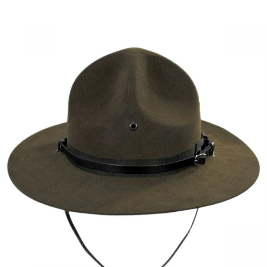 Stetson Wool Felt Campaign Hat 3 Stetson Wool Felt Campaign Hat
