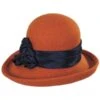 Bengaline Band Wool Felt Off The Face Hat - Made To Order -Novel Accessories 346988