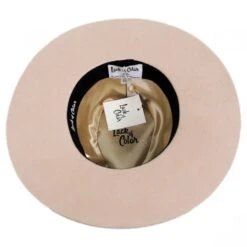 Benson Tri Wool Felt Fedora Hat - Beige 7 Benson Tri Wool Felt Fedora Hat - Beige -Novel Accessories 353781