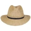 Tommy Bahama Inagua Raffia Straw Safari Fedora Hat