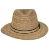 Tommy Bahama Navagio Raffia Straw Safari Fedora Hat -Novel Accessories 354846