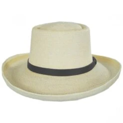 Golf Guatemalan Fine Palm Leaf Straw Gambler Hat