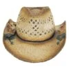 Scala San Minato Raffia Straw Western Hat