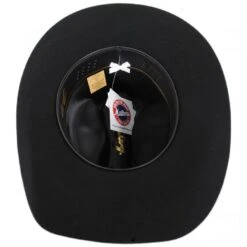 Bailey Lightning Wool And Angora Felt Cowboy Hat - Black 7 Bailey Lightning Wool And Angora Felt Cowboy Hat - Black -Novel Accessories 360347