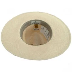 Stetson Naturalist Wide Brim Panama Straw Fedora Hat -Novel Accessories 363907