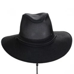 Mesh Aussie Grande Brim Fedora Hat