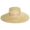 Fiume Milan Straw Boater Hat