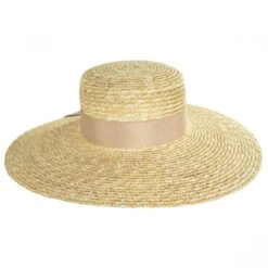 Fiume Milan Straw Boater Hat