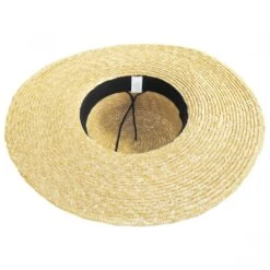 Fiume Milan Straw Boater Hat 7 Fiume Milan Straw Boater Hat -Novel Accessories 367927