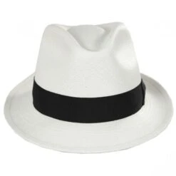 Skip Panama Straw Fedora Hat
