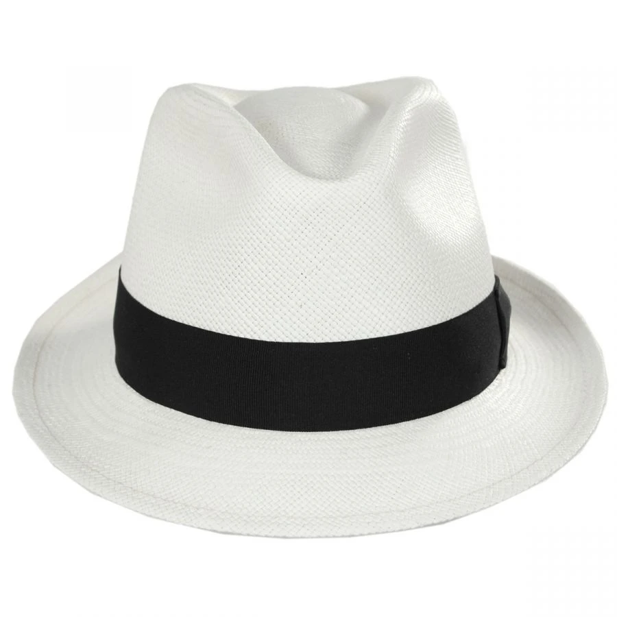 Skip Panama Straw Fedora Hat 3 Skip Panama Straw Fedora Hat