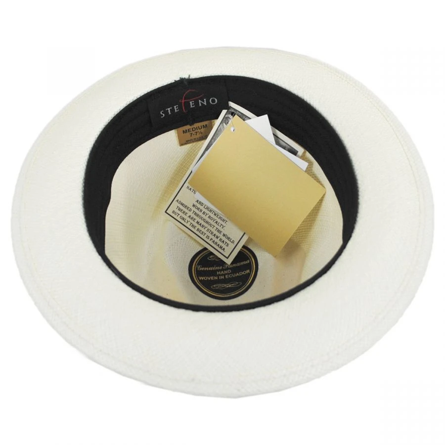 Skip Panama Straw Fedora Hat 5 Skip Panama Straw Fedora Hat - Image 3