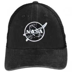 AMERICAN NEEDLE Raglan Bones NASA Trucker Baseball Cap