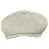Stetson Linen Newsboy Cap - Beige 2 Stetson Linen Newsboy Cap - Beige -Novel Accessories 373483