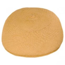 Panama Straw Ascot Cap