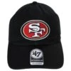 '47 BRAND San Francisco 49ers NFL Clean Up Strapback Baseball Cap Dad Hat 2 '47 BRAND San Francisco 49ers NFL Clean Up Strapback Baseball Cap Dad Hat -Novel Accessories 375951