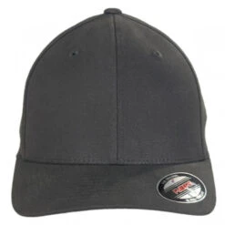 Brushed Twill MidPro FlexFit Fitted Baseball Cap