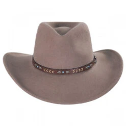 Broken Arrow Wool Felt Western Hat