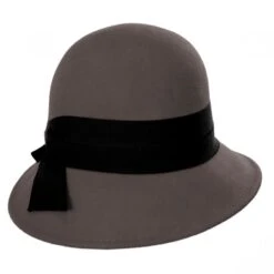 Scala Cellara Wool Felt Cloche Hat