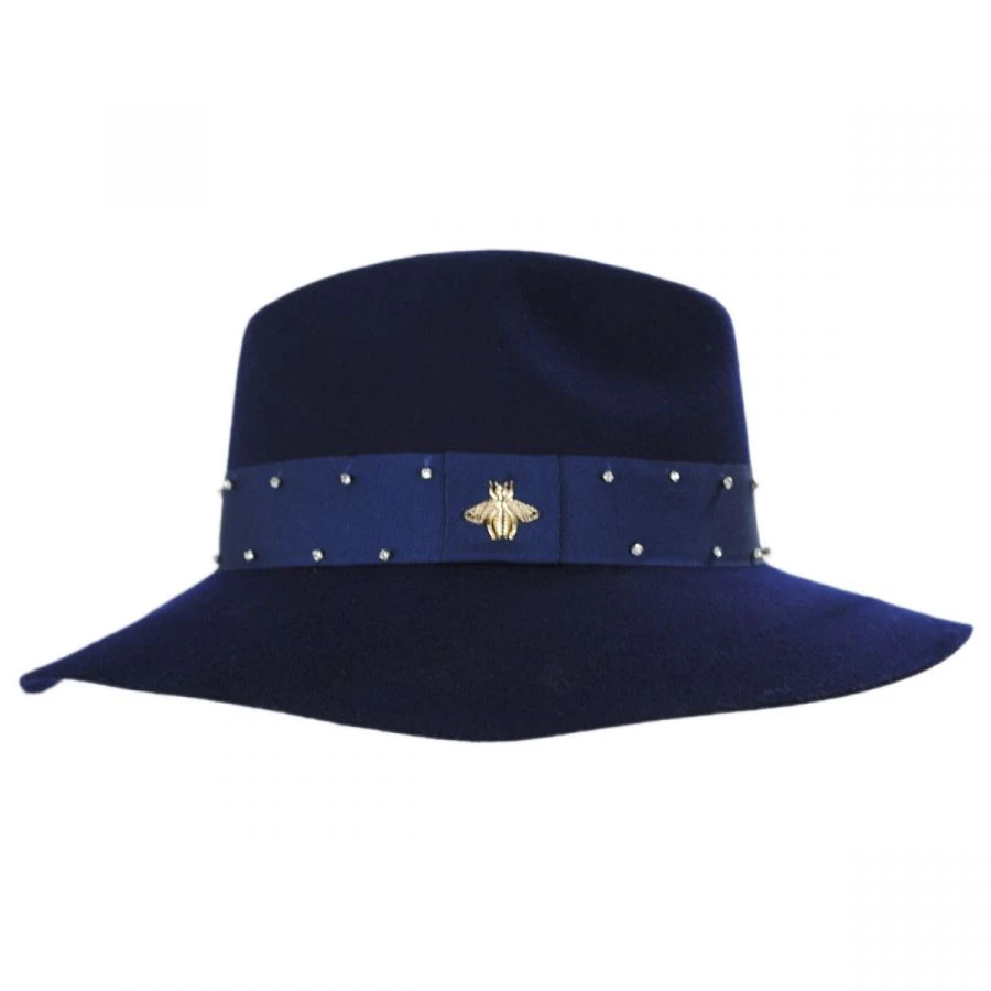 Scala Winslow Wool Felt Safari Fedora Hat 4 Scala Winslow Wool Felt Safari Fedora Hat - Image 2