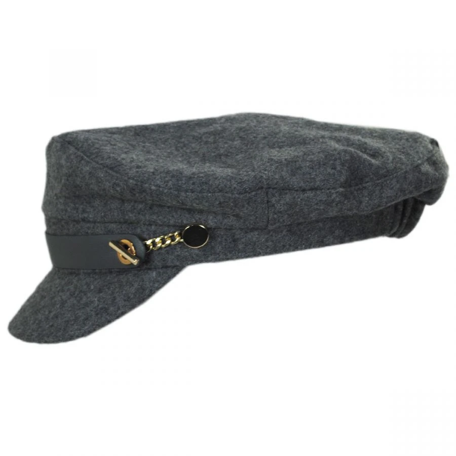 Scala Camini Wool Blend Fiddler's Cap 4 Scala Camini Wool Blend Fiddler's Cap - Image 2