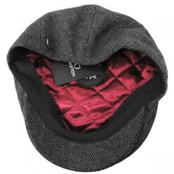 Hooligan Herringbone Wool Blend Ivy Cap -Novel Accessories 387500