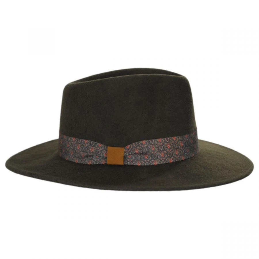 Gypsy Wool Felt Fedora Hat 4 Gypsy Wool Felt Fedora Hat - Image 2