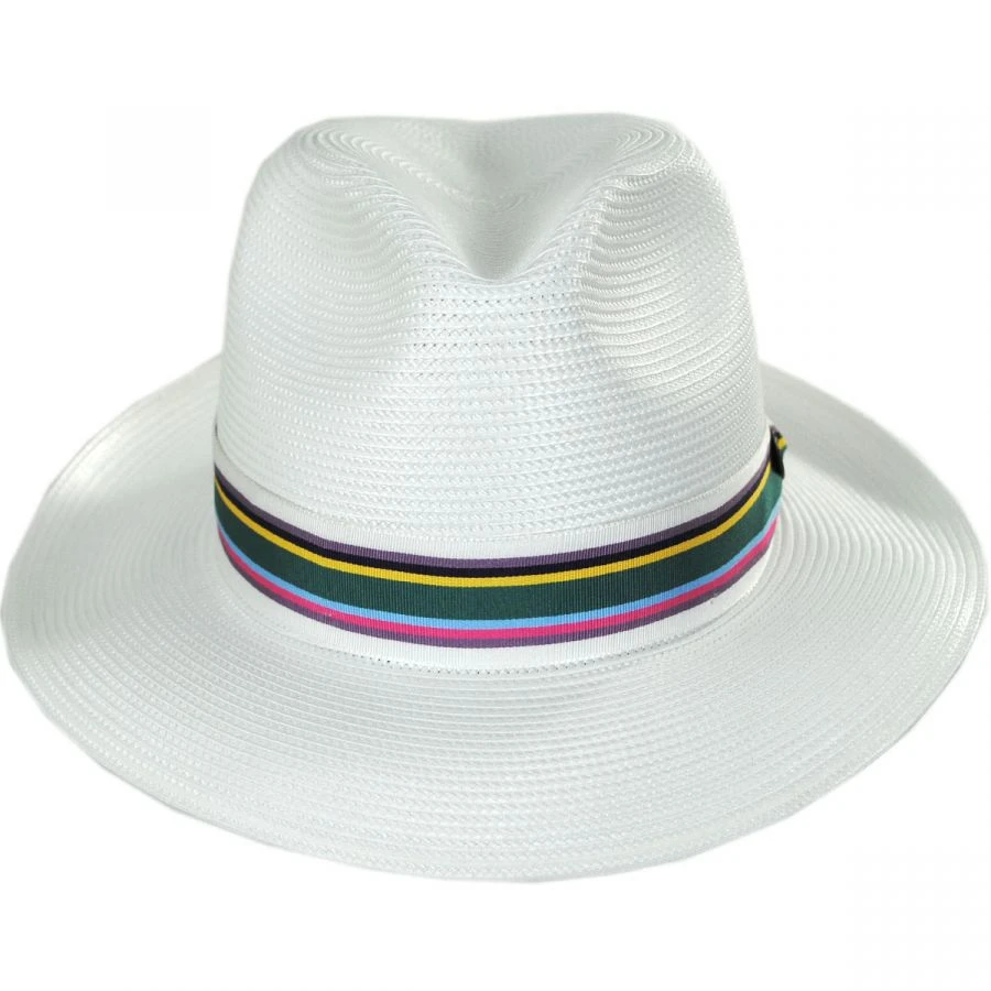 Spring Fever Milan Straw Fedora Hat 3 Spring Fever Milan Straw Fedora Hat