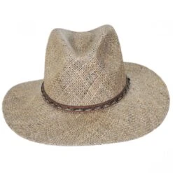 Stetson Dunraven Seagrass Straw Fedora Hat
