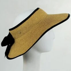 Grace Toyo Straw Roll-Up Visor -Novel Accessories 391862