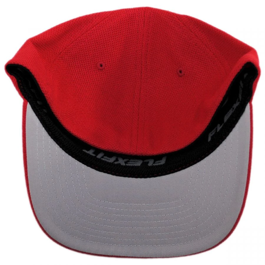 Flexfit Cool And Dry Pique Mesh Fitted Baseball Cap 5 Flexfit Cool And Dry Pique Mesh Fitted Baseball Cap - Image 3
