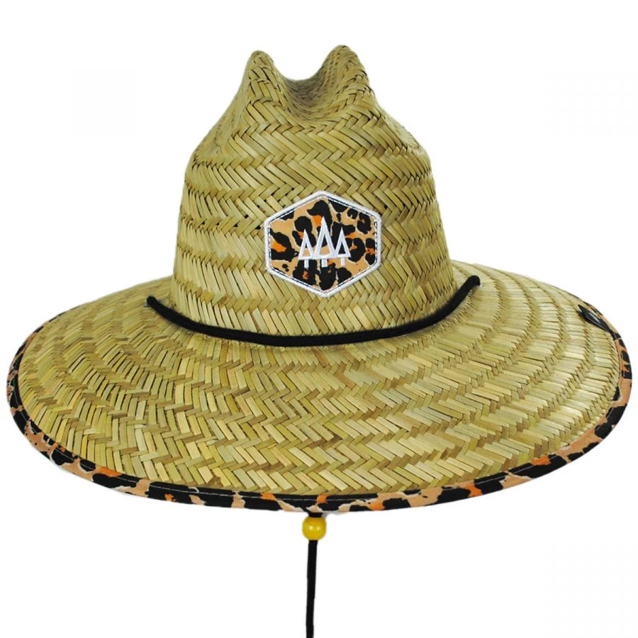 Big Cat Straw Lifeguard Hat 3 Big Cat Straw Lifeguard Hat
